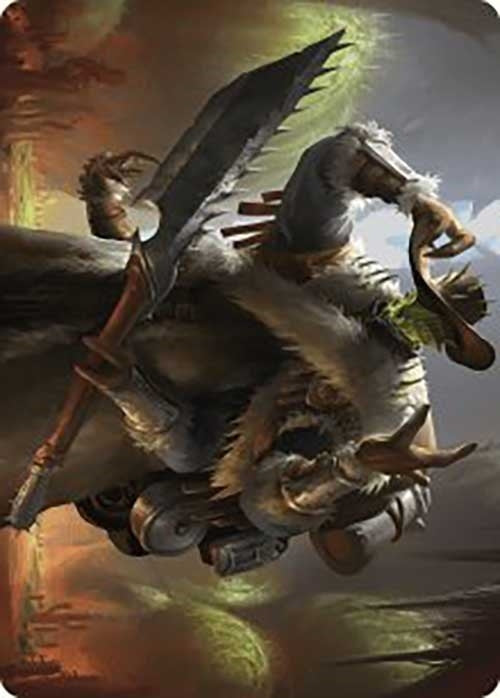 Image for Hardbristle Bandit Art Card (13) [Outlaws of Thunder Junction] - Magic: The Gathering