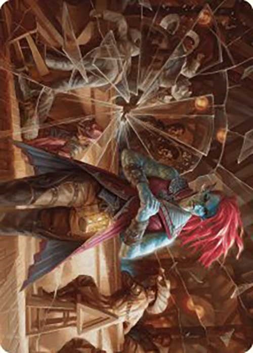 Image for Obeka, Splitter of Seconds Art Card (28) [Outlaws of Thunder Junction] - Magic: The Gathering