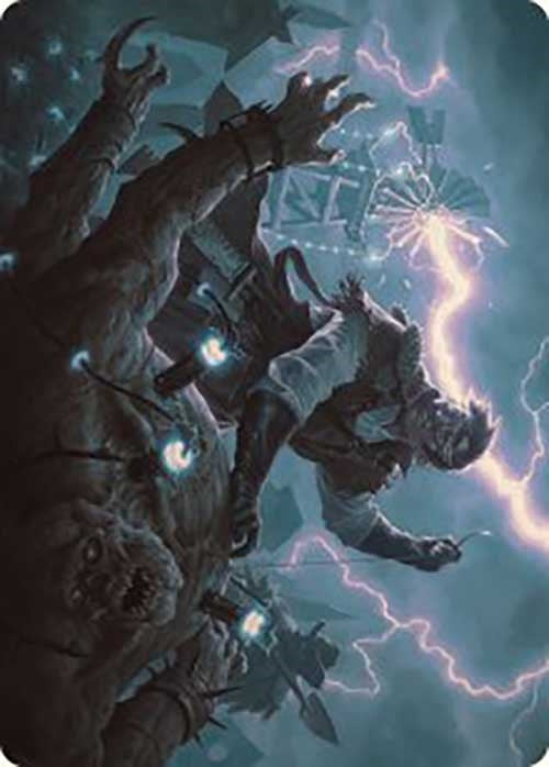 Image for Geralf, the Fleshwright Art Card (5) [Outlaws of Thunder Junction] - Magic: The Gathering