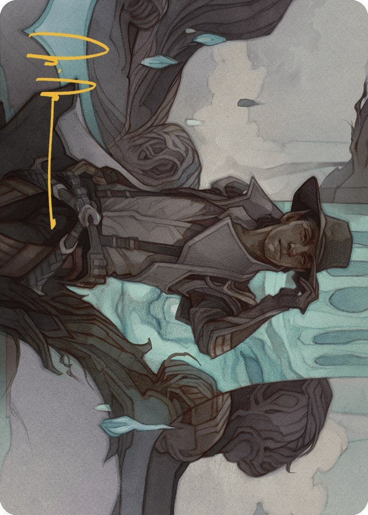 Image for Kellan Joins Up Art Card (Gold-Stamped Signature) (23) [Outlaws of Thunder Junction] - Magic: The Gathering