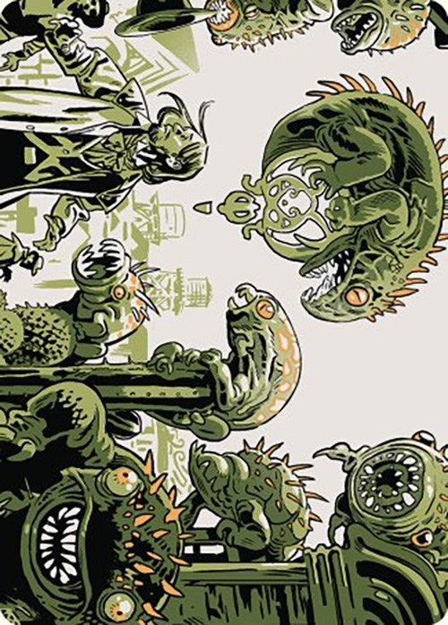 Image for Pest Infestation Art Card (42) [Outlaws of Thunder Junction] - Magic: The Gathering
