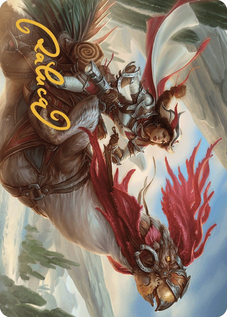 Image for Frontier Seeker Art Card (Gold-Stamped Signature) (2) [Outlaws of Thunder Junction] - Magic: The Gathering
