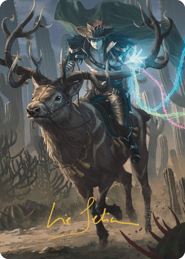 Image for Oko, the Ringleader Art Card (54/54) (Gold-Stamped Signature) (54) [Outlaws of Thunder Junction] - Magic: The Gathering
