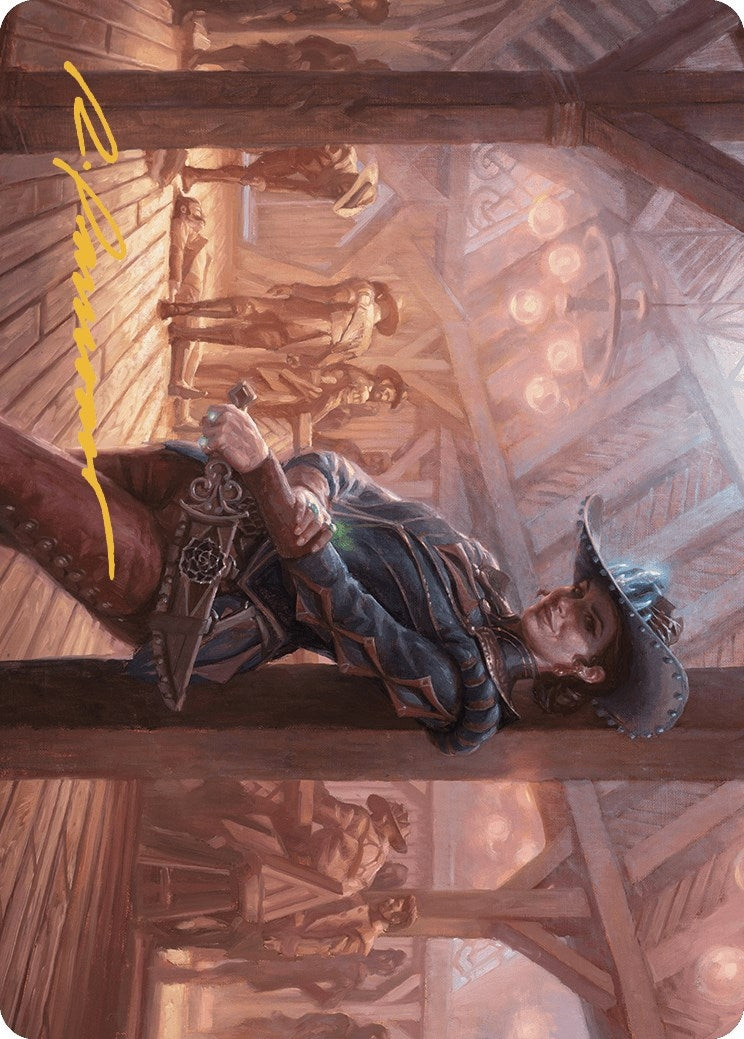 Image for Marchesa, Dealer of Death Art Card (Gold-Stamped Signature) (27) [Outlaws of Thunder Junction] - Magic: The Gathering