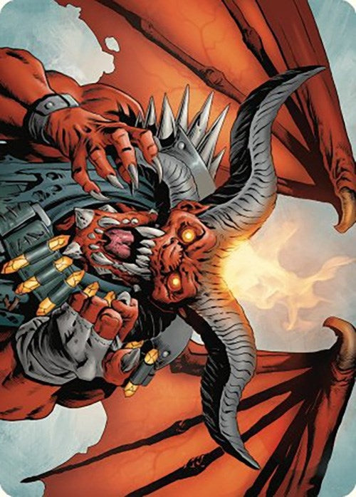 Image for Rakdos, the Muscle Art Card (53) [Outlaws of Thunder Junction] - Magic: The Gathering