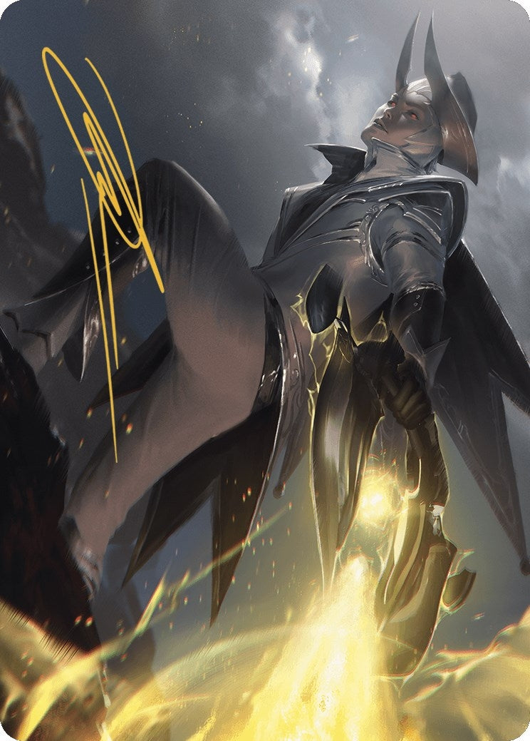 Image for Ruthless Lawbringer Art Card (Gold-Stamped Signature) (32) [Outlaws of Thunder Junction] - Magic: The Gathering