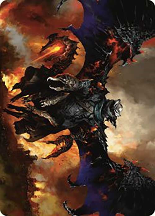 Image for Akul the Unrepentant Art Card (16) [Outlaws of Thunder Junction] - Magic: The Gathering