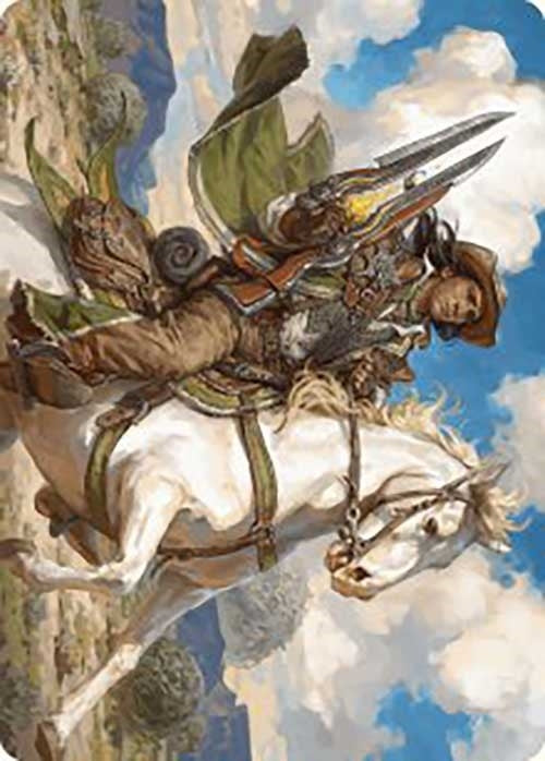 Image for Wylie Duke, Atiin Hero Art Card (35) [Outlaws of Thunder Junction] - Magic: The Gathering