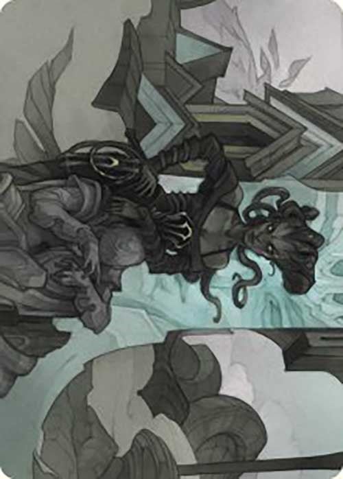 Image for Vraska Joins Up Art Card (34) [Outlaws of Thunder Junction] - Magic: The Gathering