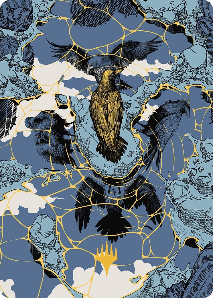 Image for Fractured Identity Art Card (Gold-Stamped Planeswalker Symbol) (46) [Outlaws of Thunder Junction] - Magic: The Gathering