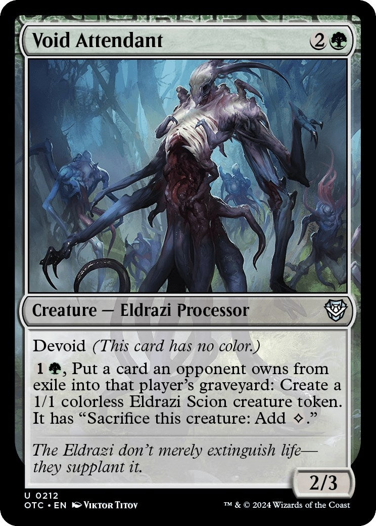 Image for Void Attendant (212) [Outlaws of Thunder Junction] - Magic: The Gathering