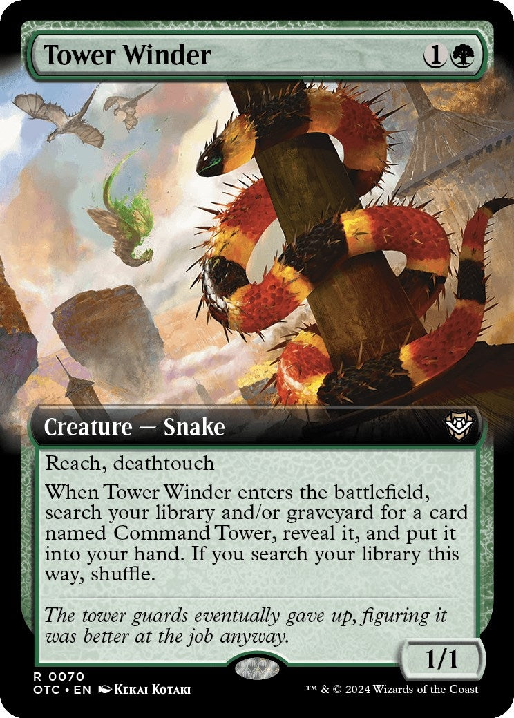 Image for Tower Winder (Extended Art) (70) [Outlaws of Thunder Junction] - Magic: The Gathering