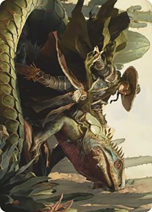 Image for Outcaster Trailblazer Art Card (14) [Outlaws of Thunder Junction] - Magic: The Gathering