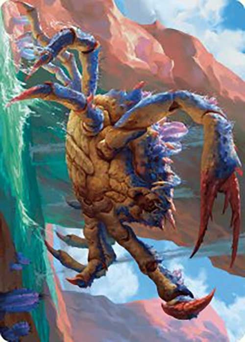 Image for Canyon Crab Art Card (4) [Outlaws of Thunder Junction] - Magic: The Gathering