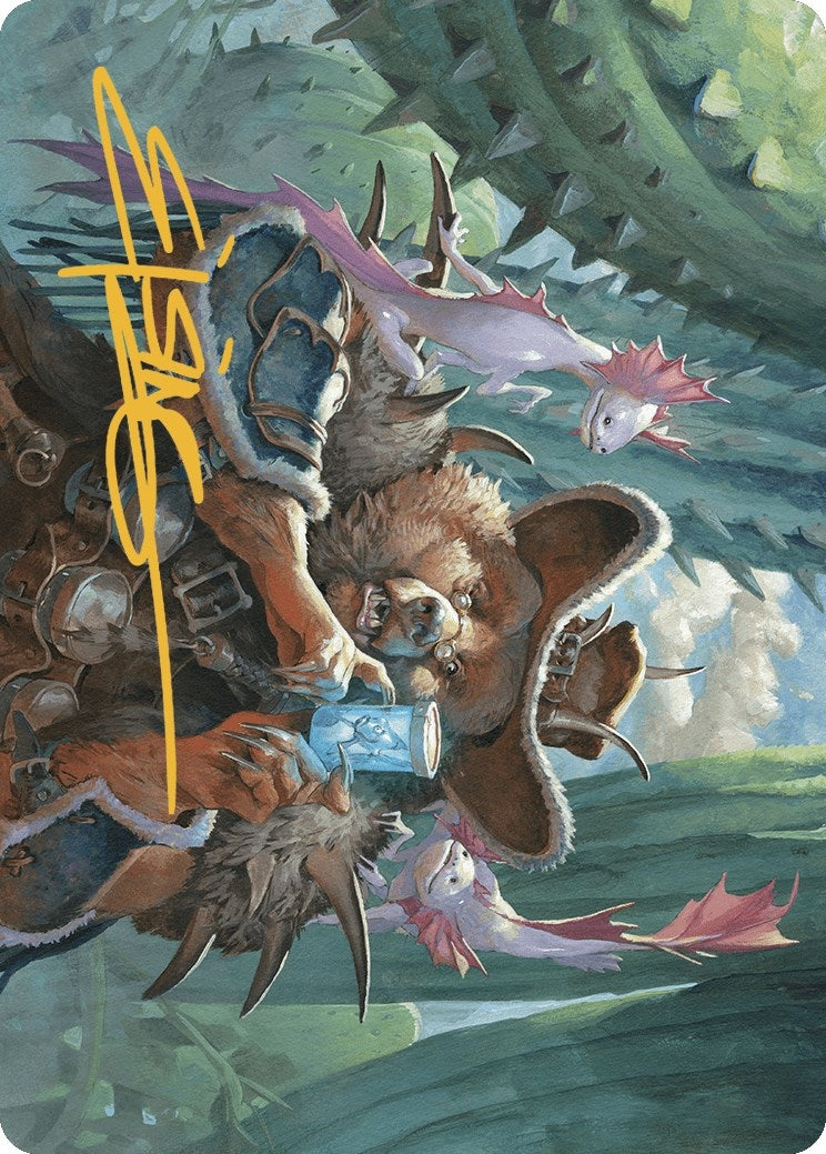 Image for Doc Aurlock, Grizzled Genius Art Card (Gold-Stamped Signature) (21) [Outlaws of Thunder Junction] - Magic: The Gathering