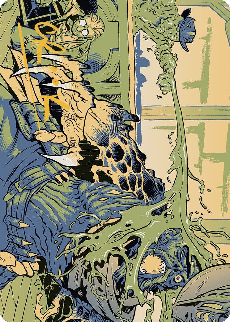 Image for Voidslime Art Card (Gold-Stamped Signature) (49) [Outlaws of Thunder Junction] - Magic: The Gathering