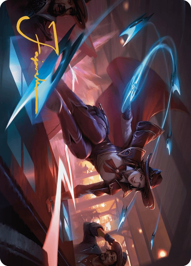 Image for Slick Sequence Art Card (Gold-Stamped Signature) (33) [Outlaws of Thunder Junction] - Magic: The Gathering