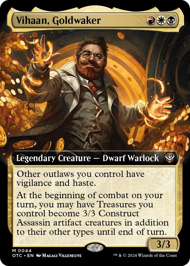 Image for Vihaan, Goldwaker (Extended Art) (44) [Outlaws of Thunder Junction] - Magic: The Gathering