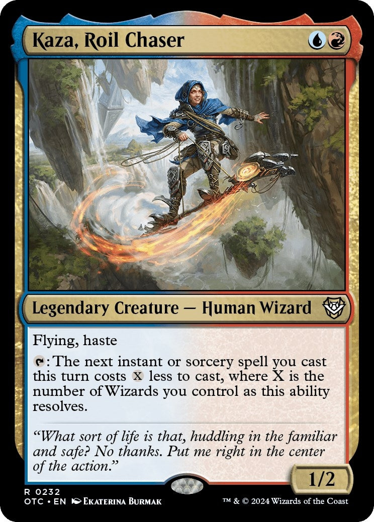 Image for Kaza, Roil Chaser (232) [Outlaws of Thunder Junction] - Magic: The Gathering