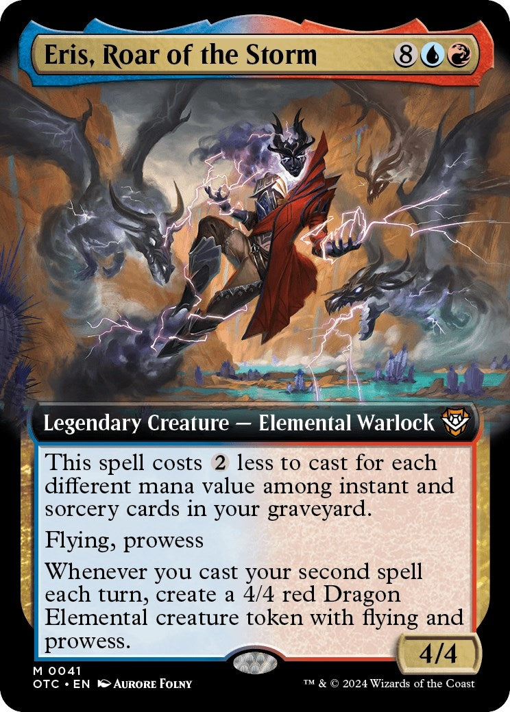 Image for Eris, Roar of the Storm (Extended Art) (41) [Outlaws of Thunder Junction] - Magic: The Gathering