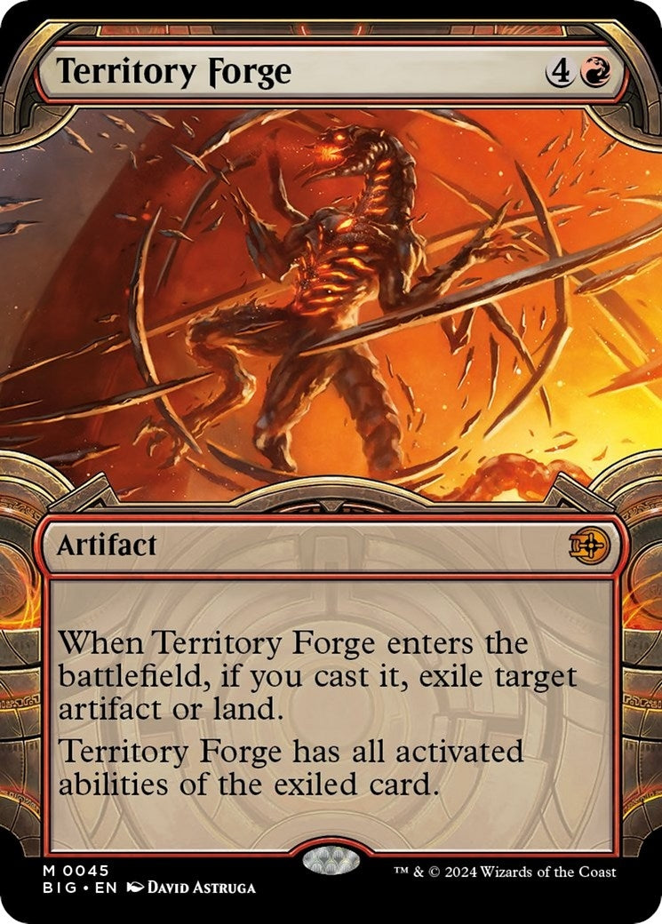 Image for Territory Forge (Showcase) (45) [Outlaws of Thunder Junction: The Big Score] - Magic: The Gathering