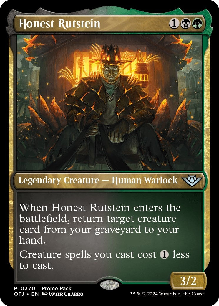 Image for Honest Rutstein (370) [Outlaws of Thunder Junction] - Magic: The Gathering