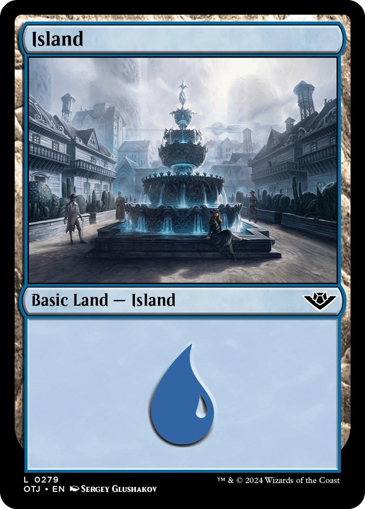 Image for Island (0279) (279) [Outlaws of Thunder Junction] - Magic: The Gathering