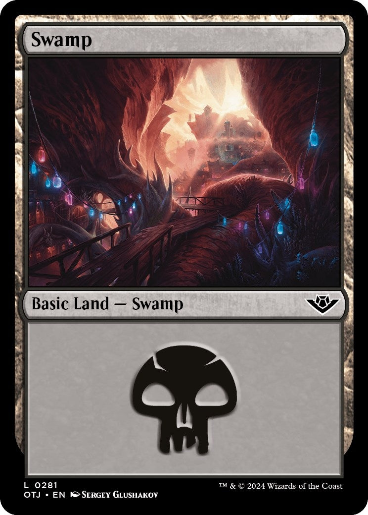Image for Swamp (0281) (281) [Outlaws of Thunder Junction] - Magic: The Gathering