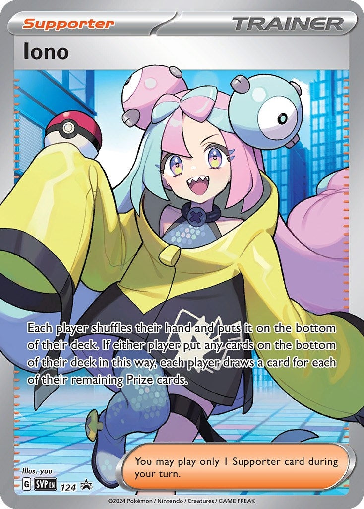 Image for Iono - 124 (124) [SV: Scarlet & Violet Promo Cards] - Pokemon