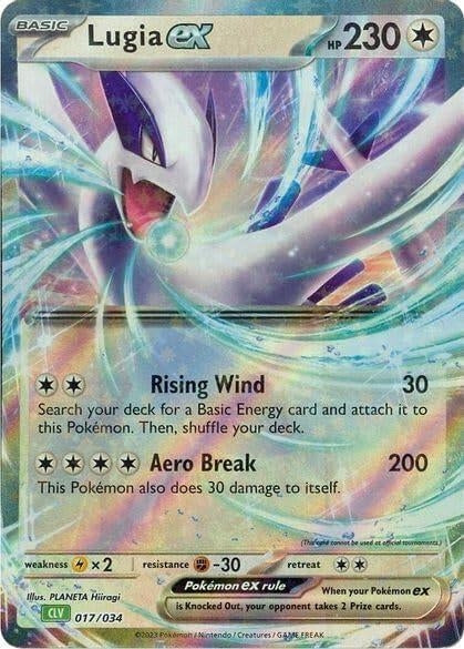 Image for Lugia ex (017/034) [Jumbo Cards] - Pokemon