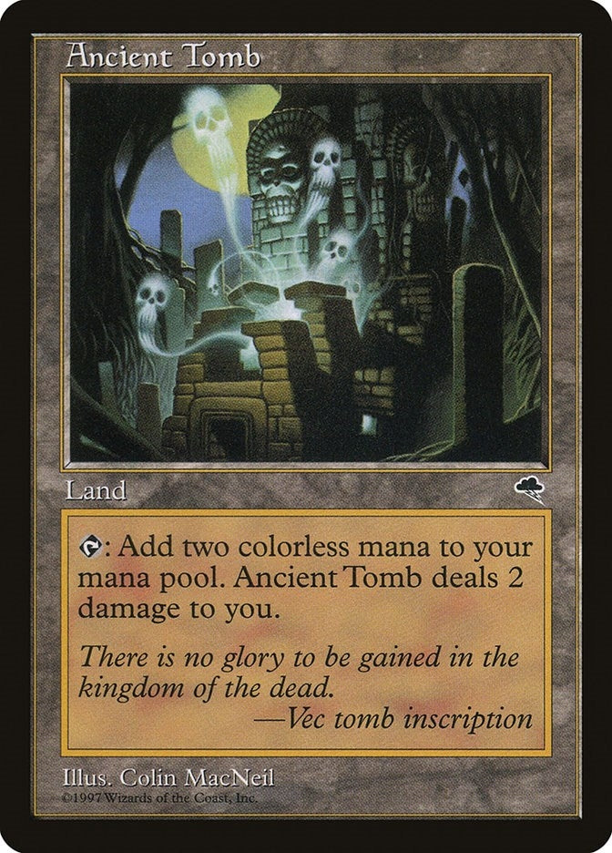 Image for Ancient Tomb (315) [Tempest] - Magic: The Gathering