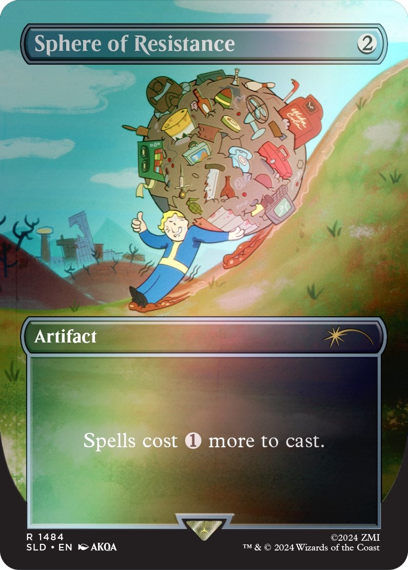 Image for Sphere of Resistance (Rainbow Foil) (1484) [Secret Lair Drop Series] - Magic: The Gathering