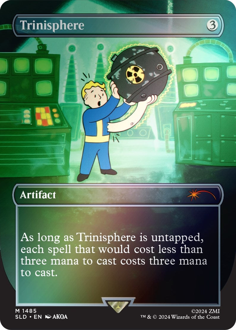 Trinisphere (Rainbow Foil) (1485) [Secret Lair Drop Series]