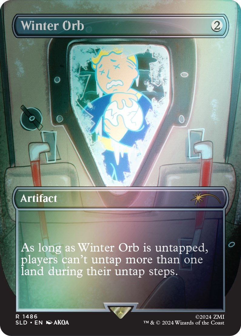 Image for Winter Orb (Rainbow Foil) (1486) [Secret Lair Drop Series] - Magic: The Gathering