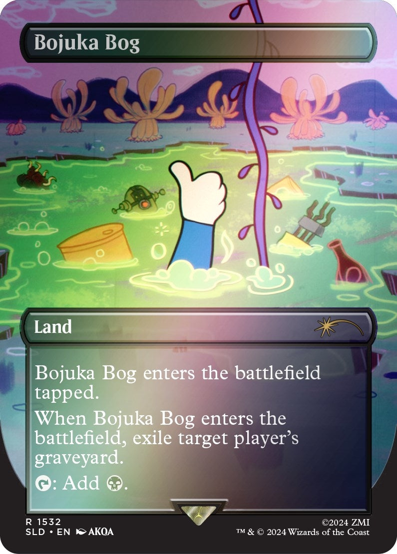 Image for Bojuka Bog (Rainbow Foil) (1532) [Secret Lair Drop Series] - Magic: The Gathering