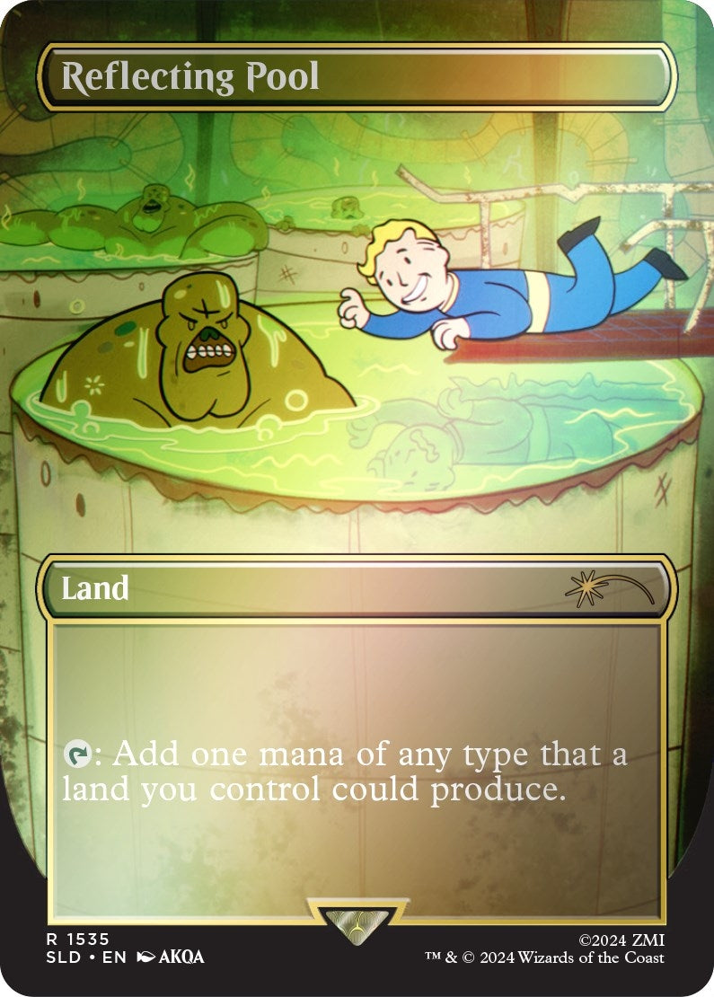 Image for Reflecting Pool (Rainbow Foil) (1535) [Secret Lair Drop Series] - Magic: The Gathering