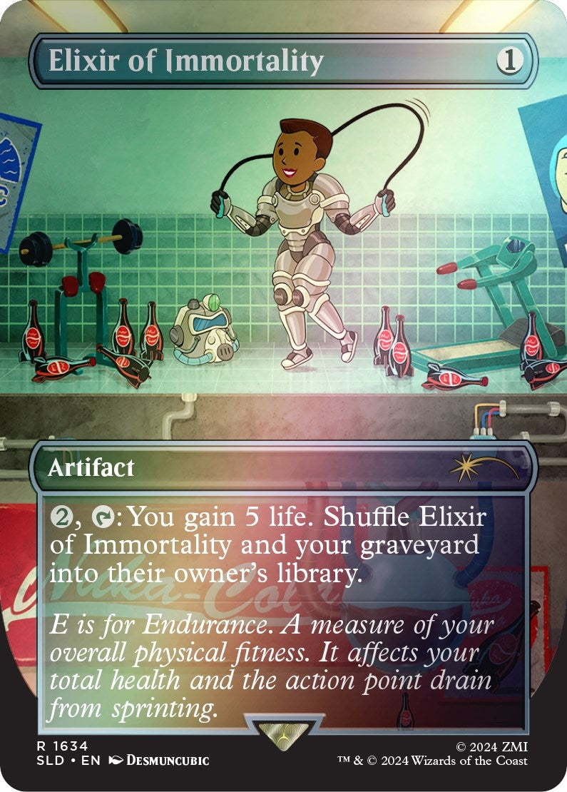 Image for Elixir of Immortality (Rainbow Foil) (1634) [Secret Lair Drop Series] - Magic: The Gathering