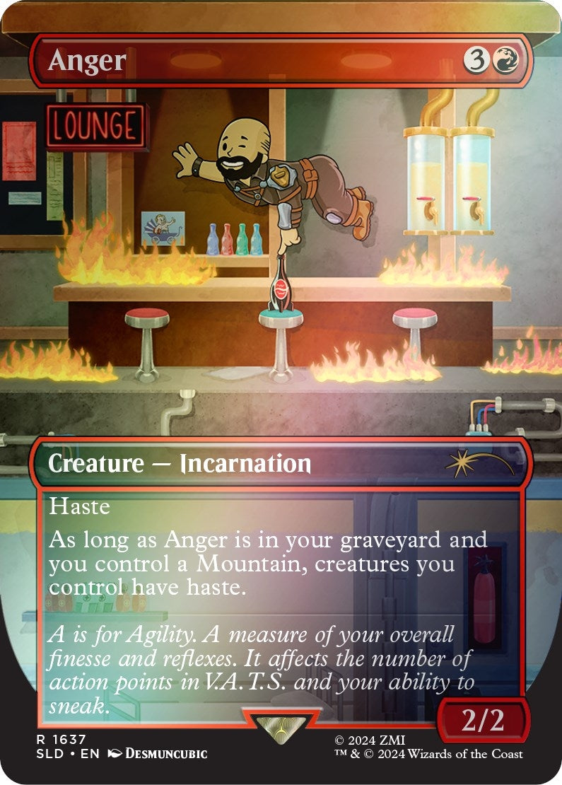 Image for Anger (Rainbow Foil) (1637) [Secret Lair Drop Series] - Magic: The Gathering