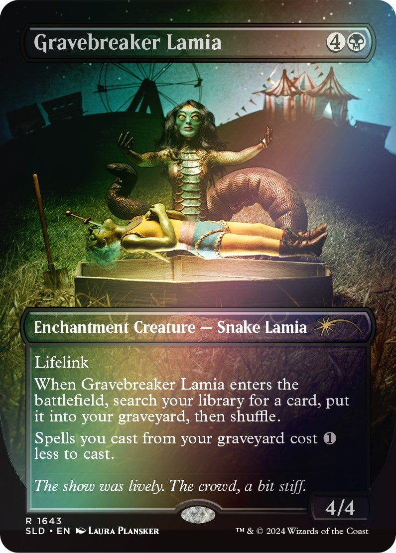 Image for Gravebreaker Lamia (Rainbow Foil) (1643) [Secret Lair Drop Series] - Magic: The Gathering