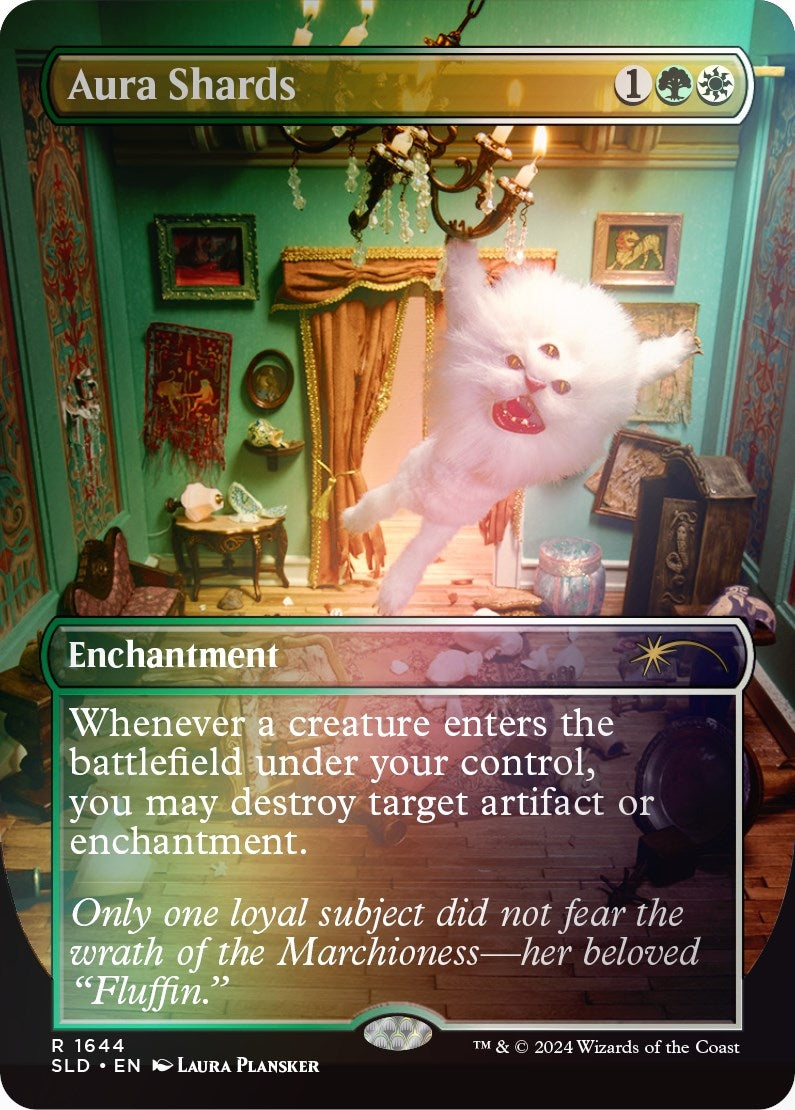 Image for Aura Shards (Rainbow Foil) (1644) [Secret Lair Drop Series] - Magic: The Gathering