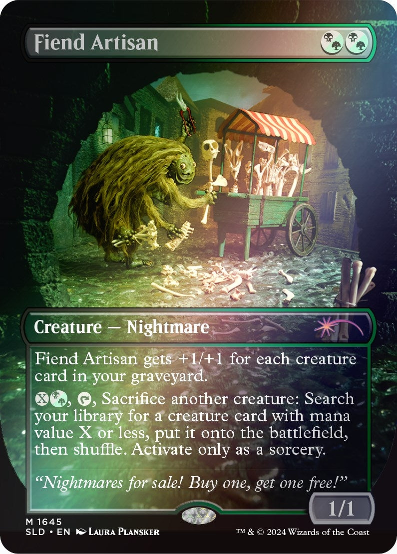 Image for Fiend Artisan (Rainbow Foil) (1645) [Secret Lair Drop Series] - Magic: The Gathering