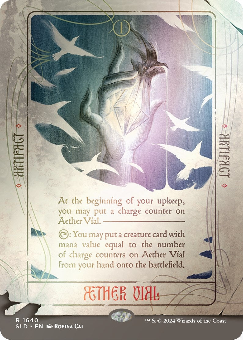 Image for Aether Vial (Rainbow Foil) (1640) [Secret Lair Drop Series] - Magic: The Gathering