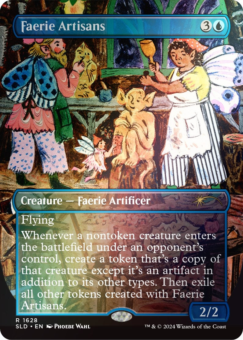 Image for Faerie Artisans (Rainbow Foil) (1628) [Secret Lair Drop Series] - Magic: The Gathering