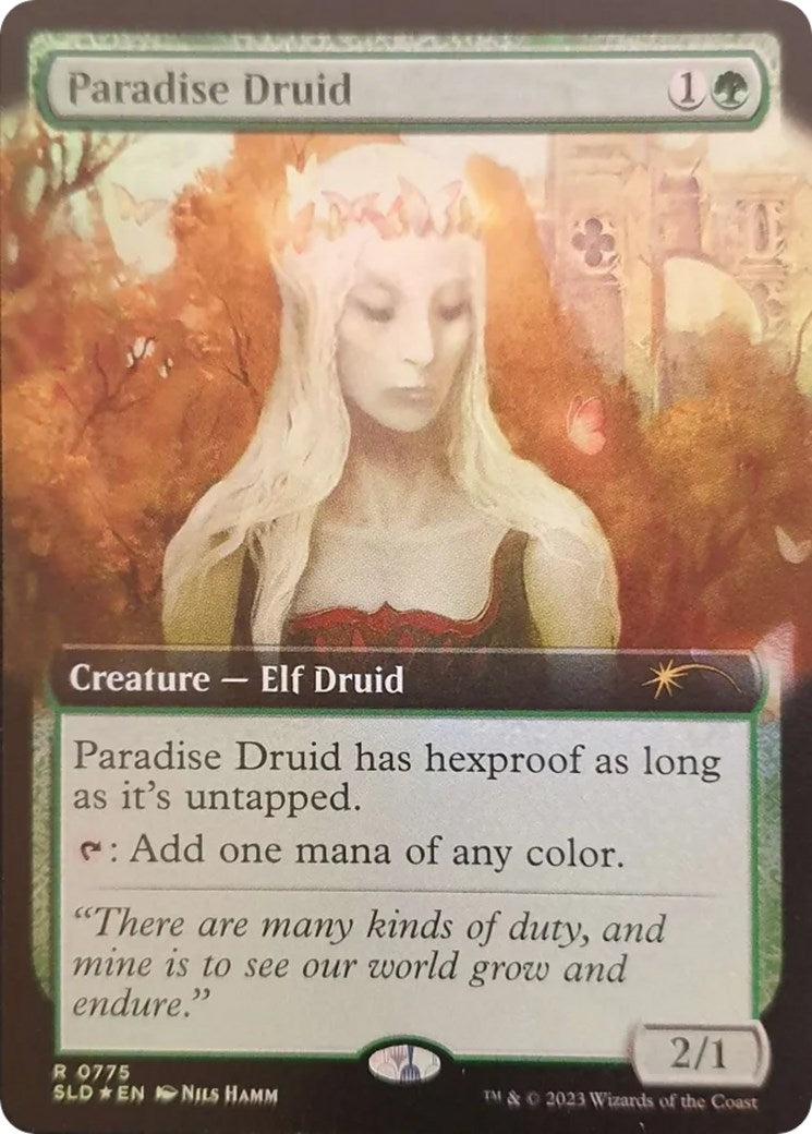 Image for Paradise Druid (Extended Art) (775) [Secret Lair Drop Series] - Magic: The Gathering