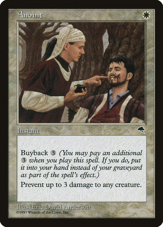 Image for Anoint (3) [Tempest] - Magic: The Gathering