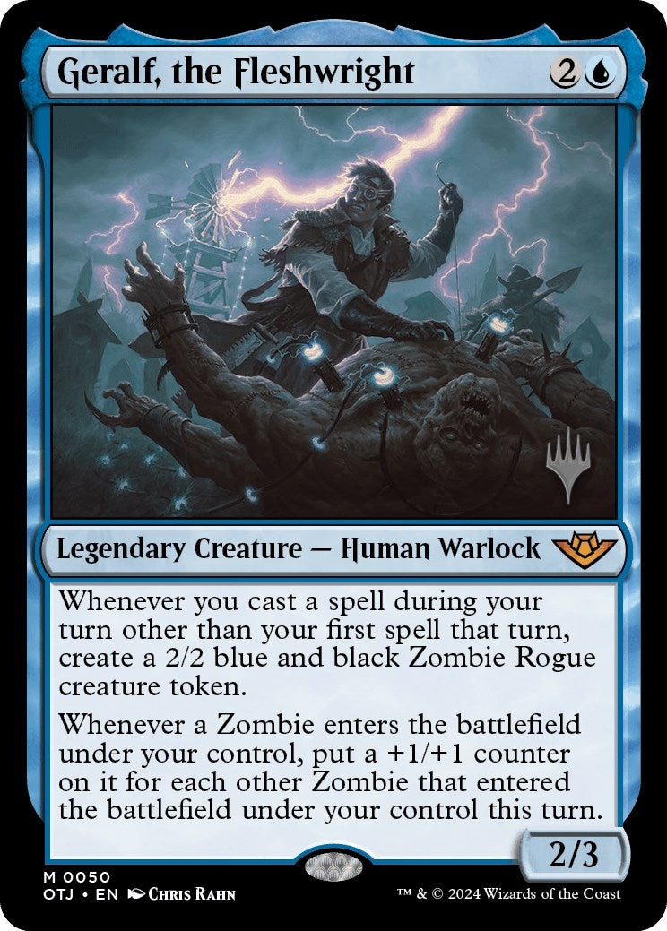 Image for Geralf, the Fleshwright (50) [Outlaws of Thunder Junction] - Magic: The Gathering