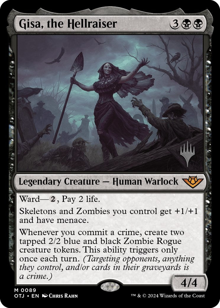 Image for Gisa, the Hellraiser (89) [Outlaws of Thunder Junction] - Magic: The Gathering