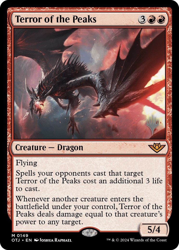 Image for Terror of the Peaks (149) [Outlaws of Thunder Junction] - Magic: The Gathering