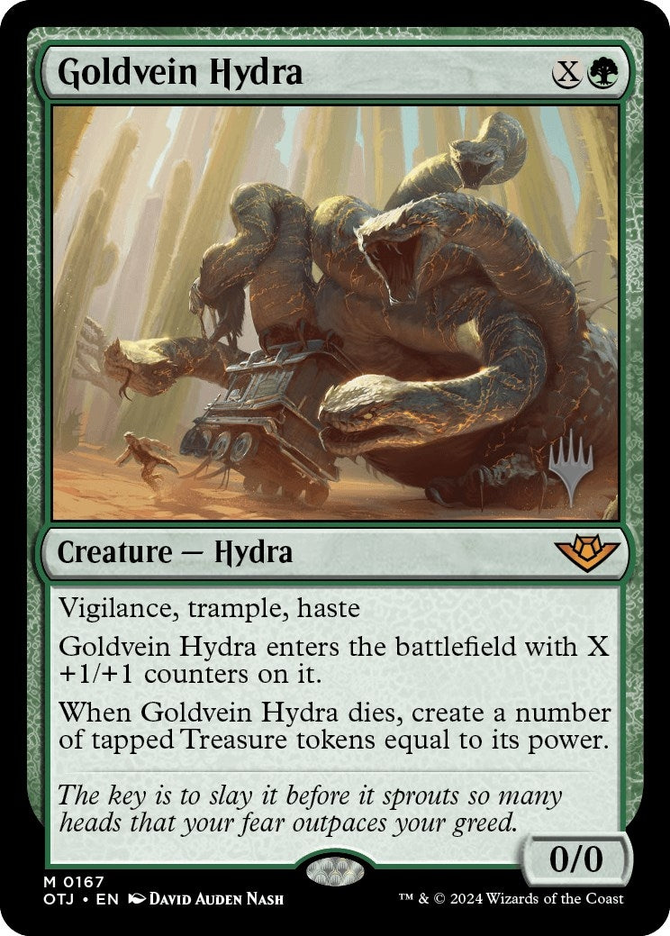 Image for Goldvein Hydra (167) [Outlaws of Thunder Junction] - Magic: The Gathering