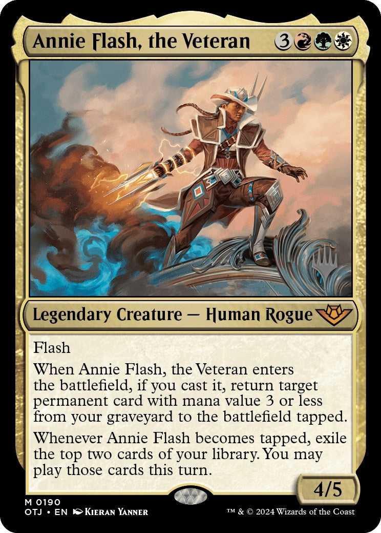 Image for Annie Flash, the Veteran (190) [Outlaws of Thunder Junction] - Magic: The Gathering